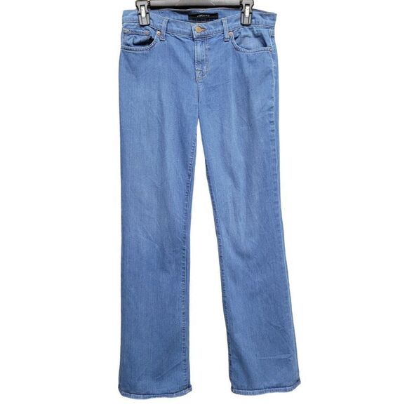 J Brand Women's Slim Boot Leg  in Lucas MidRise Denim‎ Jeans Light Wash Blue 29 - Picture 1 of 13